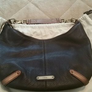 Cole Haan Tri-color leather shoulder bag